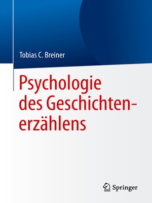 cover image of Psychologie des Geschichtenerzählens